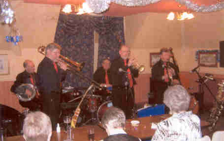 Picture of Band at Newcastle Jazz Society